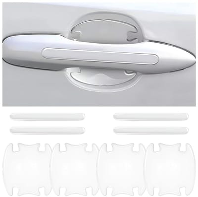 SPHProducts - Auto-deurklink stickers - Krasbestendig - Transparant - Lakbescherming - Universeel - Voor autodeuren