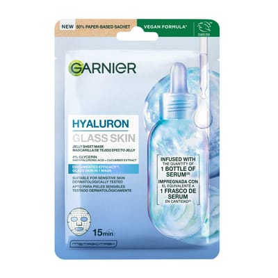 Garnier Hyaluron Glass Skin Jelly Sheet Mask 1 st