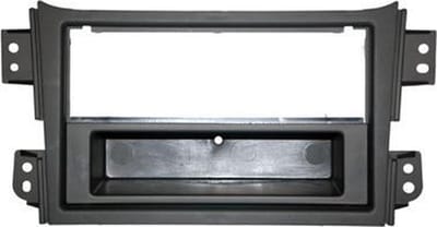 1-DIN inbouwframe  Agila B 08> / Suzuki Splash 08> zwart