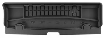 Premium Rubber Kofferbakmat met Organizer Functie – Geschikt voor OPEL Zafira A (1999-2005) – 7-Persoons (3e zitrij uitgeklapt) – TPE – Anti-slip – Hoge Rand (5cm)