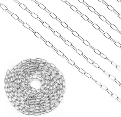 Sterke RVS ketting 8 meter 1,2 mm - Duurzaam en sterk voor diverse toepassingen