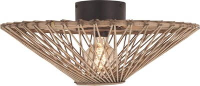 Chericoni Nature Capello - Plafondlamp - 1 lichts - Ø50cm - Bamboe