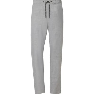 Jan Vanderstorm herren Comfortbroek - 33 - grijs - Plus Size