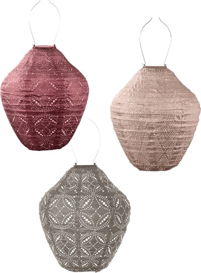 Lumiz Tuinverlichting op zonne energie - Solar tuinverlichting - Lumiz Solar Lampion - Jar Set - 3 stuks