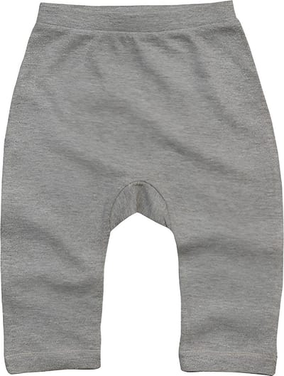 Babybugz Baby Leggings BZ49 - HEATHER GREY MELANGE - 6-12 Monate