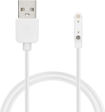 kwmobile USB-oplaadkabel geschikt voor Xplora XGO 2 kabel - Laadkabel voor smartwatch - in wit
