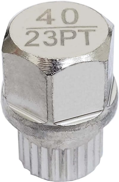 Wielslot Sleutel - Locking Lug Mut Verwijder Tools - Anti-Diefstal voor Banden Moer Verwijdering Compatibel met BMW 6 Serie 5 Serie 3 Serie 1 Serie (40/23PT)