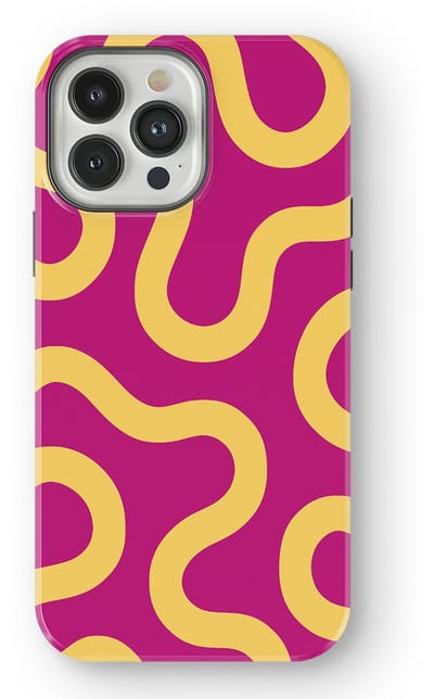 DripCase Motion Flow Tough Hoesje geschikt voor iPhone 13 Pro Max | Backcover met Mag | Trendy Design | Valbescherming | Candy Current