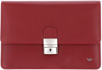 Golden Head Leren polstasje Polo Handgelenktasche 8215 Rot donkerrood