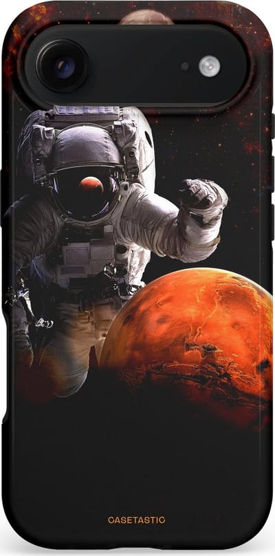Casetastic hoesje geschikt voor Apple iPhone Air - MagSafe - Dubbellaagse bescherming - Stellar avontuur - Fashion Case - Zwart