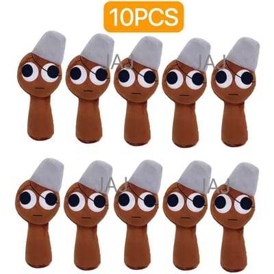 10-20 stuks Sprunki Pluche Speelgoed Zachte Knuffel Cartoon Kussen Kindercadeau Kerst Verjaardag
