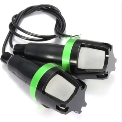 Paar led-richtingaanwijzers op motorfietsstuur Brazoline Mofa