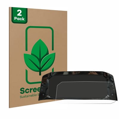 2 Stuks Screenprotector voor Volkswagen Golf 8 Digital Cockpit 10,25" - Hoogwaardige Beschermfolie transparant