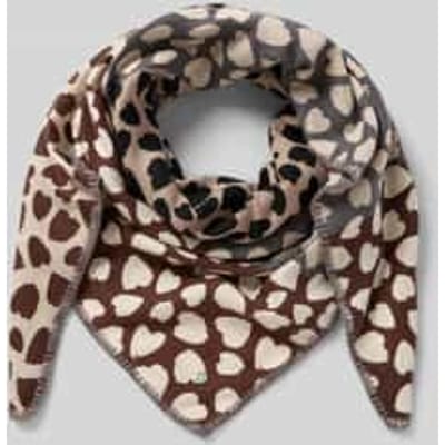 Codello Zachte doek met hartenpatroon