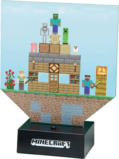 Minecraft - Build a Level - Tafellamp - Nachtlamp
