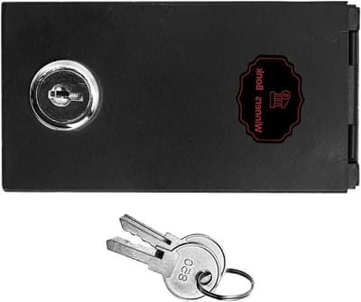 Geldcassette met slot - Geldbox sleutel - Veilig geld bewaren - Robuuste metalen behuizing