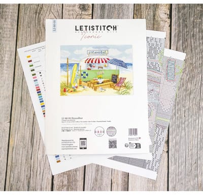 Borduurpakket LETI LI66-00 - Strandbar - Bar op het Strand