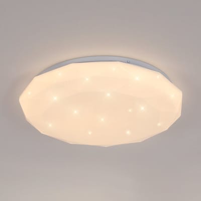 Haobosic Diamond Sterrenhemel - Plafondlamp - 33cm - Warm Wit 3000K - 24W