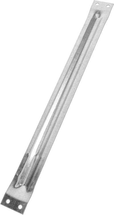 Ladder Bevestigingsstang - Trekstang Ladderdeel - Veilig Ladders Gebruiken - Roestvrij Staal - 38cm Lengte - Zilver