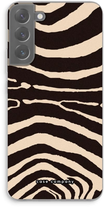 Case Company® - Hoesje geschikt voor Samsung Galaxy S22 Plus hoesje - Arizona Zebra - Soft Cover Telefoonhoesje - Bescherming aan alle Kanten en Schermrand