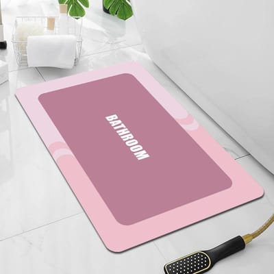Woonkamer Toilet Badkamer Antislip Mat Diatomeeënaarde Entree Deurmat Toilet Keuken Absorberende Sneldrogende Mat 40*60