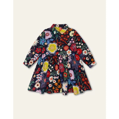 Oilily Delphia Jurk- maat122/7yr Patriot Blauw