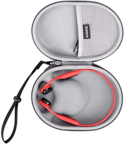 Duurzame Hard Case voor Bone Conduction Hoofdtelefoons - Waterdicht, Stofdicht en Krasbestendig Bescherming voor OpenMove, OpenSwim en OpenRun