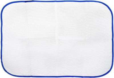 Strijkgaas - Beschermdoek - Kleding Beschermen - Herbruikbaar & Wasbaar - Compact Opvouwbaar - Wit