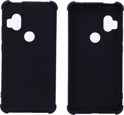 Hoesje Geschikt voor: Motorola One Hyper Anti Shock Silicone - Zwart - ZT Accessoires
