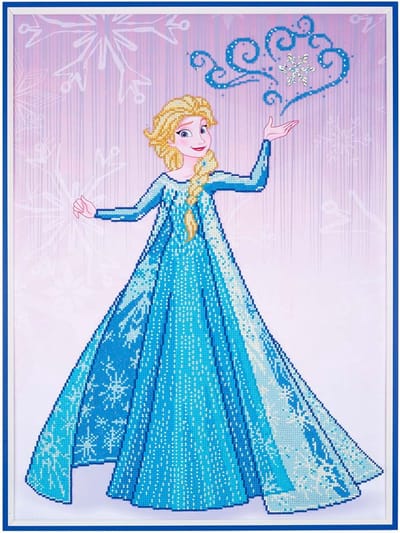 Vervaco - Diamond painting kit - Disney Elsa tovert - PN-0173562 - - Borduurpakket volwassenen - Borduurpakket kind