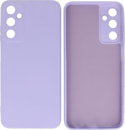 Hoesje Geschikt voor Samsung Galaxy A05s - Fashion Telefoonhoesje Backcover - Siliconen Hoesje - Paars