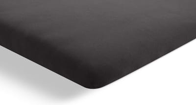 Cinderella - Topper hoeslaken - tot 12 cm matrashoogte - Jersey - 140x200/210 cm - Antraciet