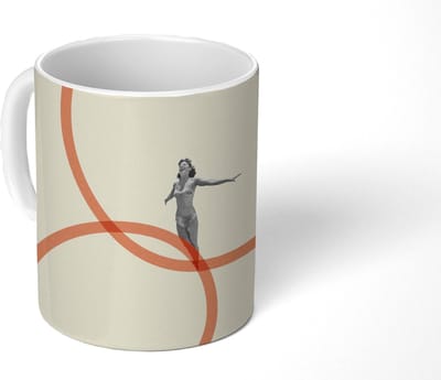 Mok - Koffiemok - Liefde - Vintage - Koppel - Design - Mokken - 350 ML - Beker - Koffiemokken - Theemok