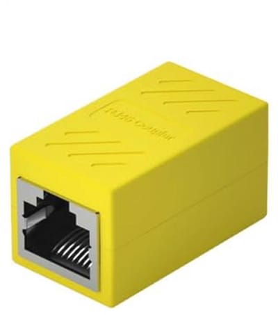 Netwerkkabel Splitter RJ45 - Pass-Through Connector voor Netwerkuitbreiding