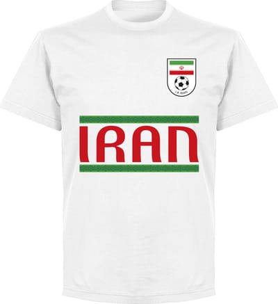 Iran Team T-Shirt - Wit - XS