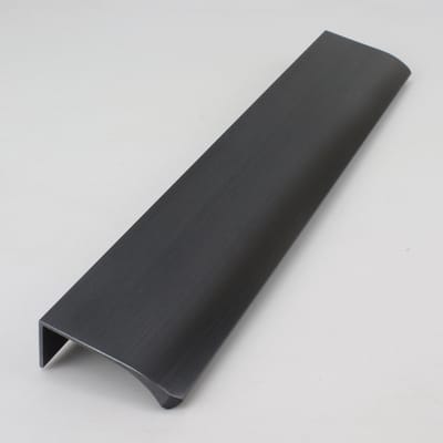 Profielgreep Christien - Gun metal - 160 mm