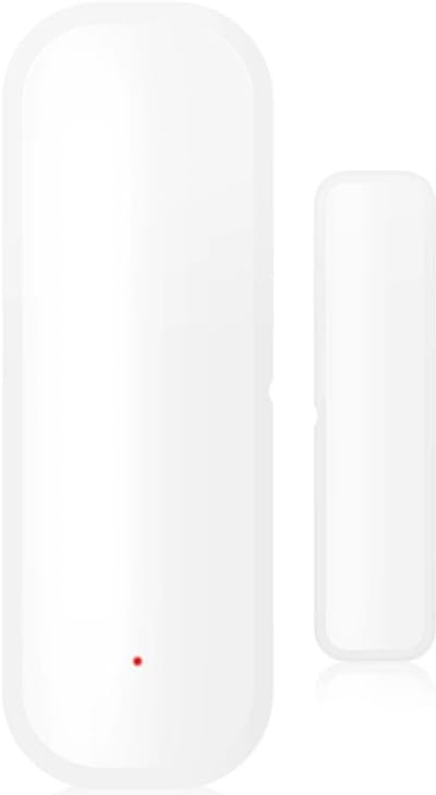 Draadloze Deursensor - Raamsensor Alarm - Huisbeveiliging Thuis - Eenvoudige WiFi Installatie - 7 x 5 x 2 cm - Wit