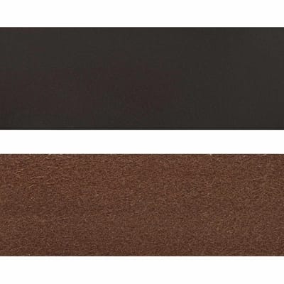 vidaXL - Leren - riem - 1 - Donkerbruin - 200 - x - 2,5 - cm - Leer