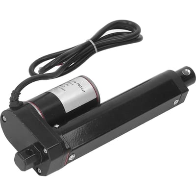 Elektrische Actuator 100mm Slag 1000N Metalen Tandwiel Aluminiumlegering Lineaire Elektrische Actuator met Eindschakelaar 12VDC