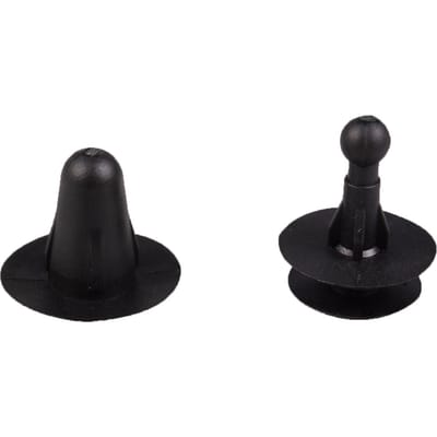 10 Stuks Deurpaneelbevestiger;  Zwarte kleur voor Isuzu: 8942264920; Mazda: 9927-40-825; Toyota: 67771-01010, 67771-12010