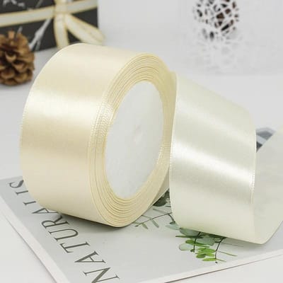 22 meter/rol 4 cm satijnen linten knutselen strik DIY cadeauverpakking wijnrood oranje geel groen blauw paars zwart grijs goud wit linten ribbon 40mm