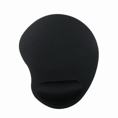 Gembird Ergonomische Muismat met Zachte Schuim Polssteun, Antislip Rubberen Basis, Comfortabel en Duurzaam Ontwerp, Ideaal voor Verbeterde Comfort en Productiviteit Thuis en op Kantoor