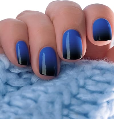 Zelfklevende Gel Nagelstrips 16 Stuks, Herfst en Winter Stijl, Kerst Nagelstickers voor DIY Manicure en Nagelsalon, Inclusief Pincet en Eenvoudige Aanbrengwijze
