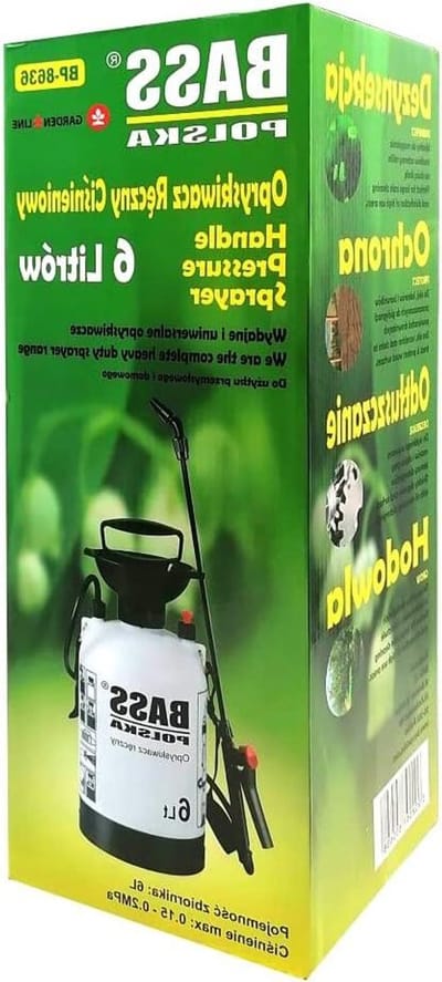 Tuinsproeier - Handsproeier Plantenspuit - Planten Besproeien - Verstelbare Sproeikop - 6 Liter Capaciteit - Zwart