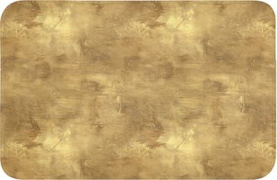 Badmat 60x40 cm - Antislip - Industrieel - Textuur - Goud - Badmatten voor badkamer - Badkamermat - Douchemat - Badkamer mat