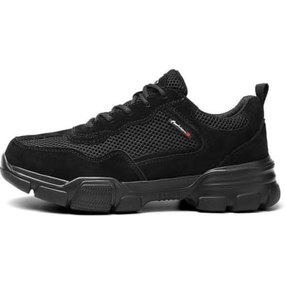 Bottes de Randonnée pour Hommes Rétro Baskets pour Hommes Jogging Lacets Chaussures pour Hommes Désert Antidérapantes Bottes Martin Confortables Chaussures d'Extérieur pour Hommes 39 noir