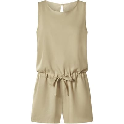 ESMARA Linnen dames jumpsuit (Beige, 34)