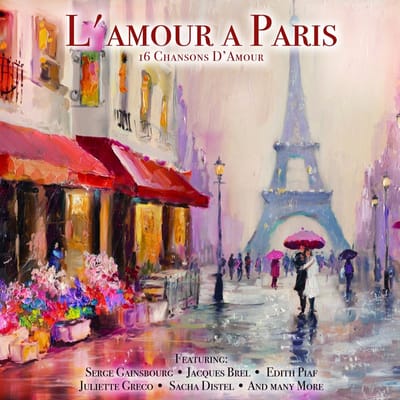 Various Artists - L'Amour A Paris (LP) (Coloured Vinyl)