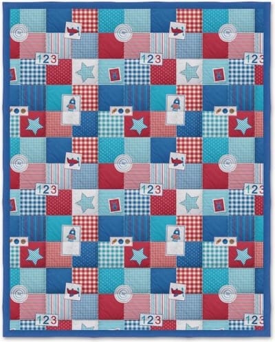 LIEF! Quilt Rocket - Sprei - 160x230 cm - Blue