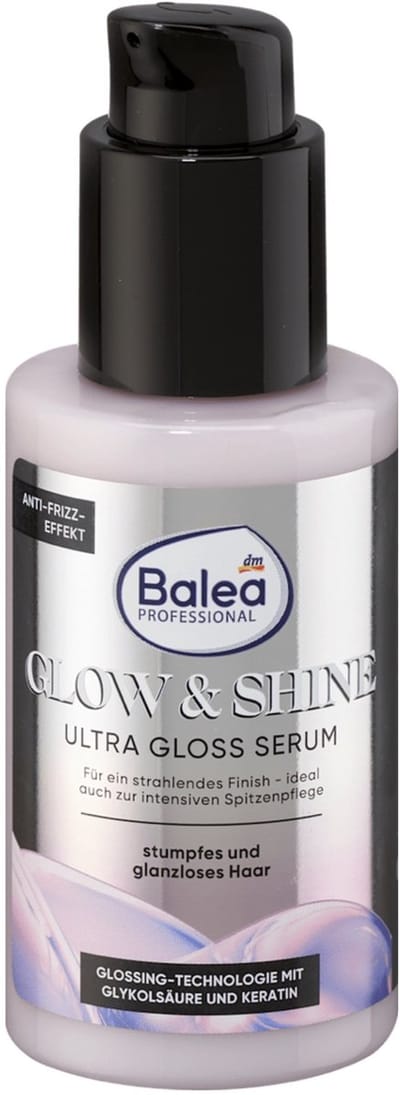 Balea PROFESSIONAL Haarserum Glow & Shine Ultra Gloss Serum, 125 ml